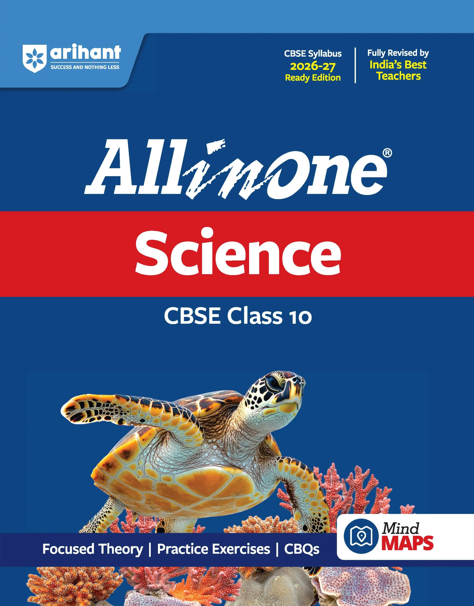 All in One CLASS 10 Science All in One Science Class 10 for CBSE Exam 2026-27 | NCERT Based Complete Theory, Practice Exercises, CBQs, A-R, Sample Papers & Mind Maps | Revised Edition as per Latest Syllabus - Image 1