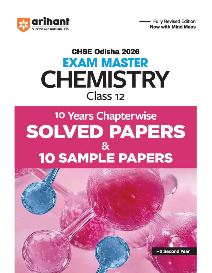 CHSE Odisha Chem CHSE Odisha Class 12 Chemistry Master 2026 | 10 Years Chapterwise Solved Papers & 10 Sample Papers | Fully Revised Edition | +2 Second Year - Image 1