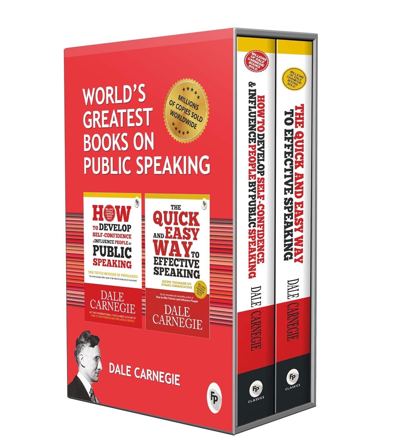 public speaking World’s Greatest Books on Public Speaking (Set of 2 Books) by Dale Carnegie - Image 1