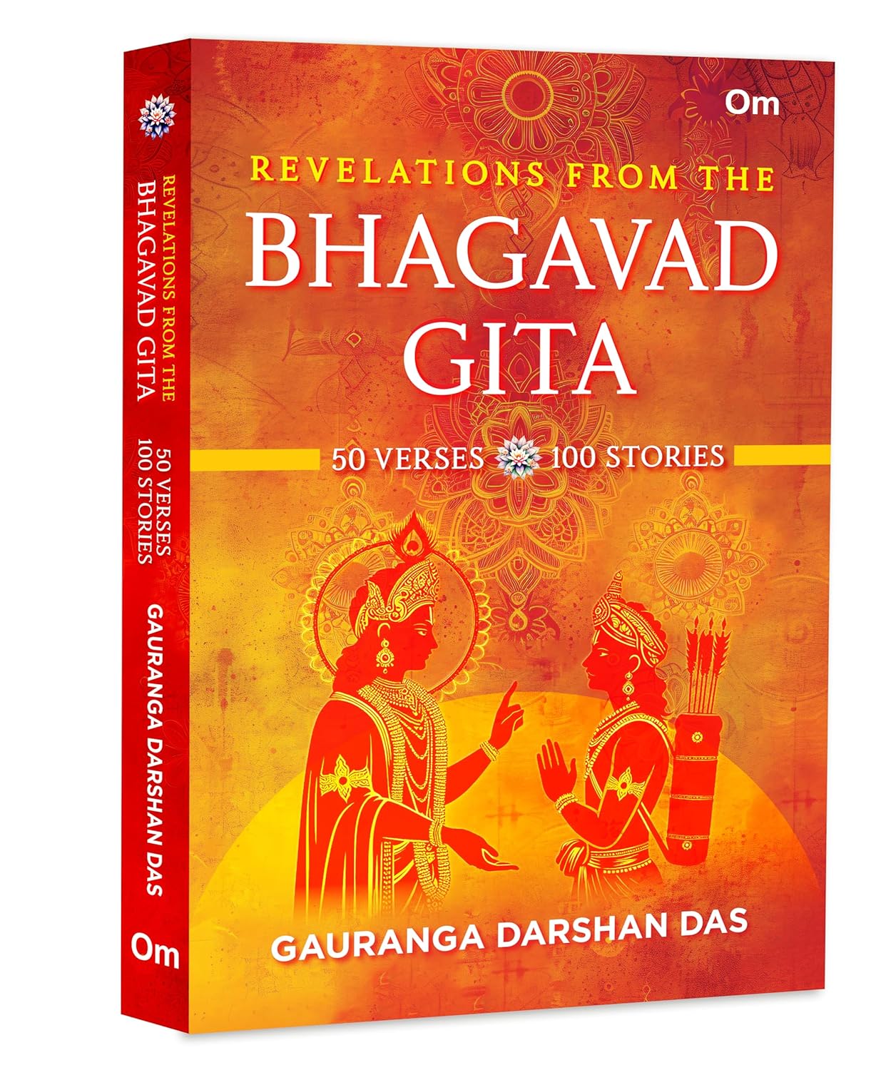 bgg Revelations from the Bhagavad Gita - 50 Verses 100 Stories | Timeless Guide to Spiritual | Engaging Stories | Divine Teachings of Krishna | Sacred Wisdom - Image 1
