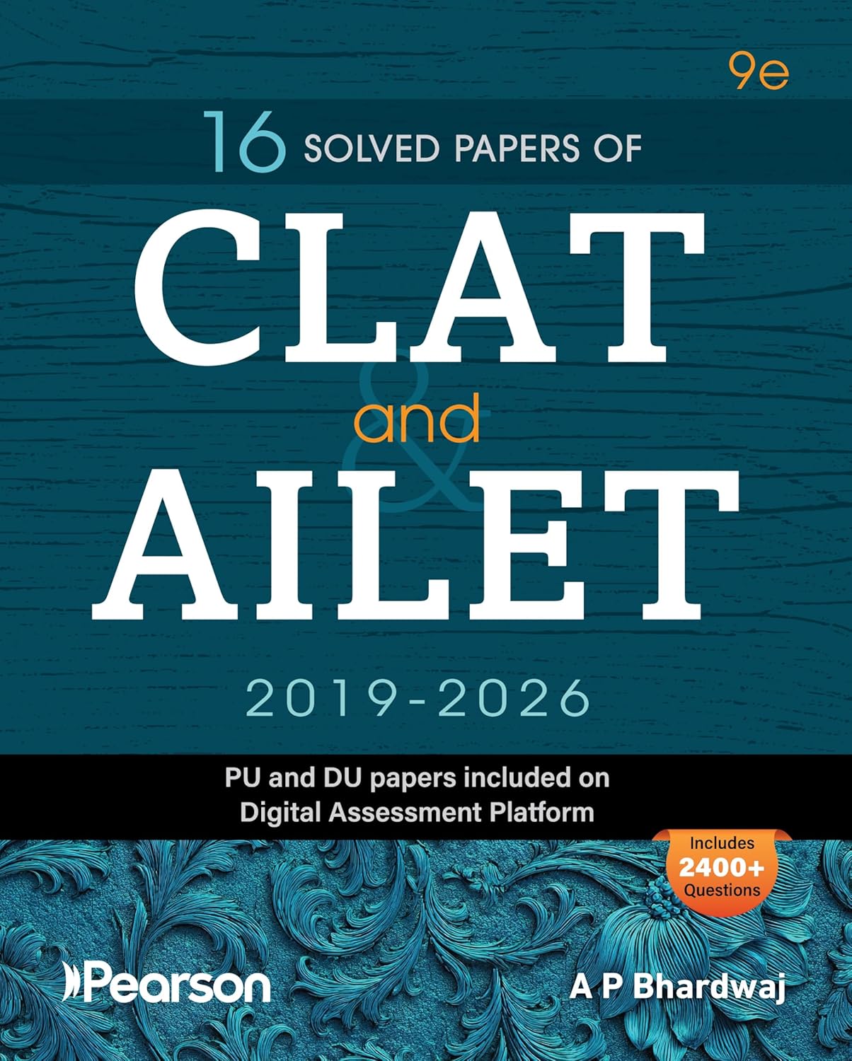 clat Pearson'26| 16 years Solved Papers of CLAT and AILET 2019-2026|Free PU and DU papers online| Separate units on Logical Reasoning and Analytical Reasoning|2 Mock Papers with solutions - Image 1